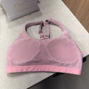 Lorna Jane Pink Push Up Sports Bra